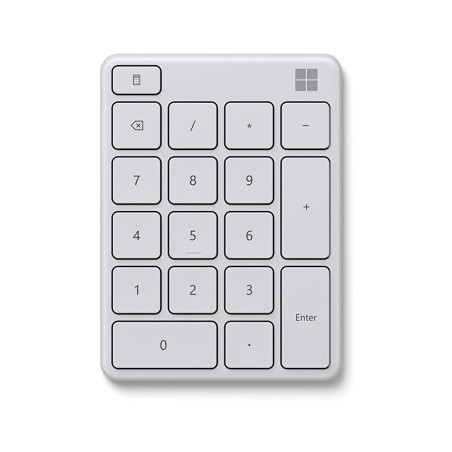 Teclado Numérico Microsoft Bluetooth Glacier - 23O-00031