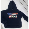 Moletom Tommy Hilfiger Infantil Feminina KG0KG03520-002 10 Azul