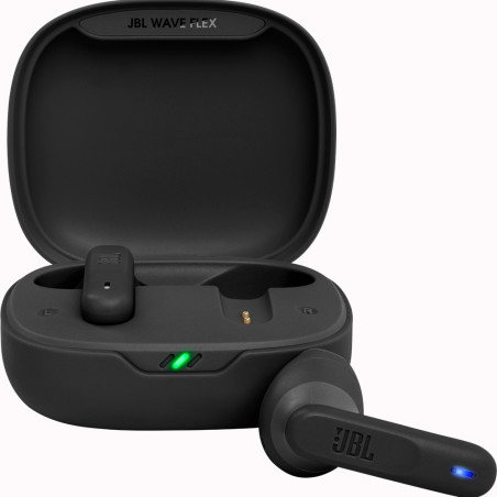 Fone de Ouvido JBL Wave Flex Bluetooth - Preto JBLWFLEXBLK
