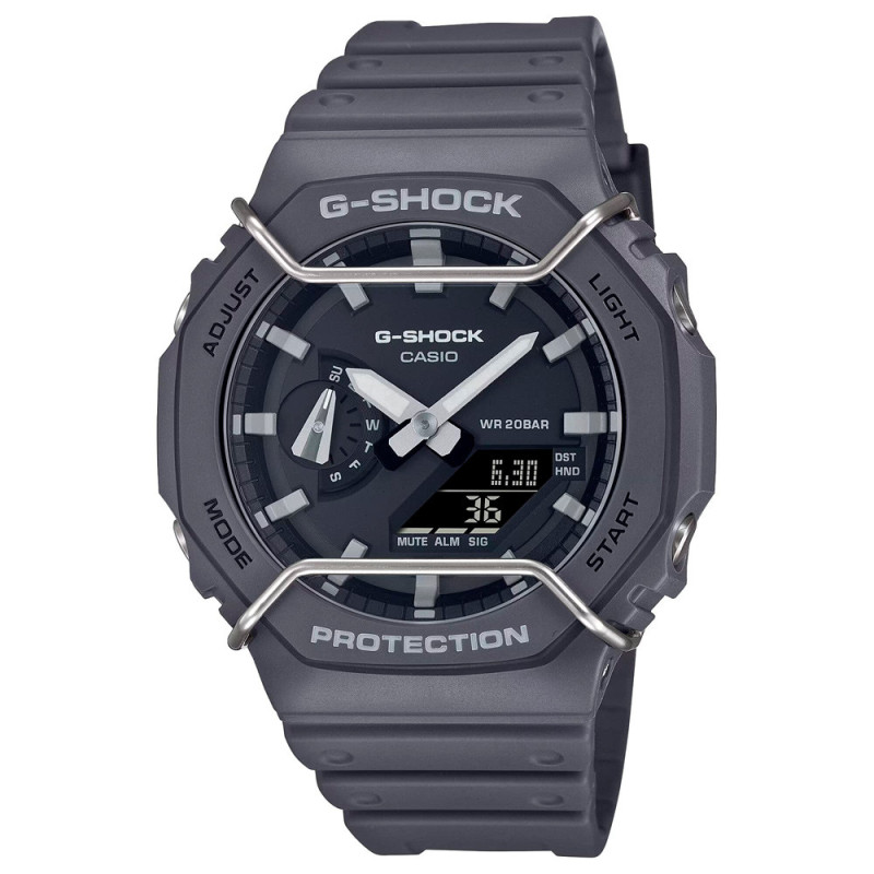 Relógio Masculino Casio G-SHOCK GA-2100PTS-8ADR - Cinza