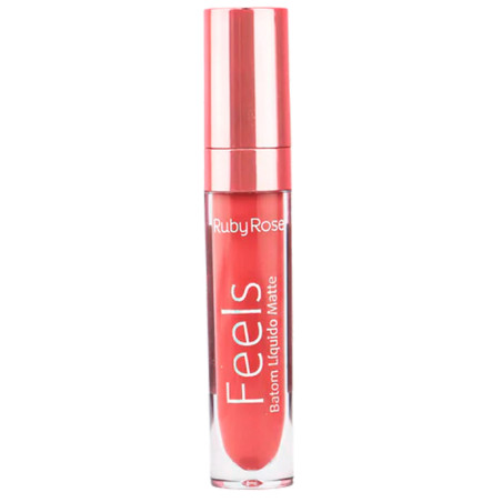 Batom Líquido Ruby Rose Matte Feels HB 8226