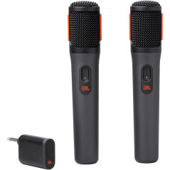 Sistema de Microfone JBL Wireless Microphone Set - Preto...