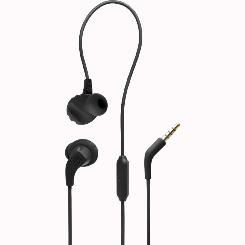 Fone de Ouvido JBL Endurance Run 2 Wired Mini Jack 3.5 mm - Preto JBLENDURRUN2BLKAM