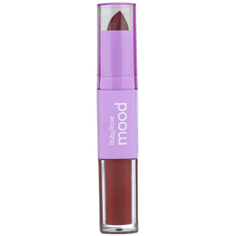 Batom Ruby Rose Duo Mood HB 8614-2