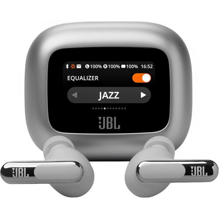 Fone de Ouvido JBL Live Beam 3 Bluetooth – Prata
