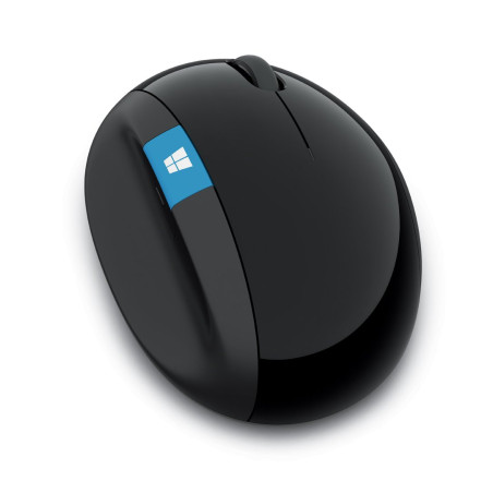 Mouse Microsoft Sculpt Ergonômico Wireless Preto - L6V-00001
