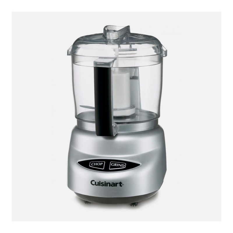 Mini Processador Cuisinart DLC-2ABC 2 Velocidades 3 Xícaras 250W 110V - Prata