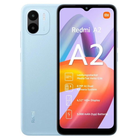Smartphone Xiaomi Redmi A2 Dual SIM 2GB+64GB 6.52″ - Azul