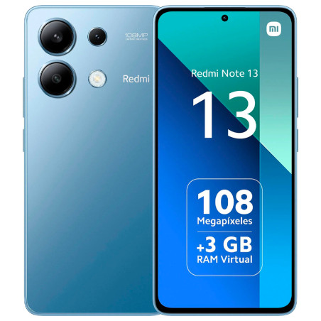 Smartphone Xiaomi Redmi Note 13 Dual SIM 8GB+512GB 6.67″ – Azul