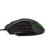 Mouse Gamer USB Redragon Impact M908 12.400 DPI RGB - Preto