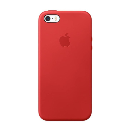 Case Apple iPhone 5s Couro Vermelho MF046LL/A