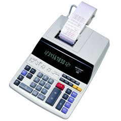 Calculadora com Impressora Sharp 12 Dígitos EL-1197PIII...